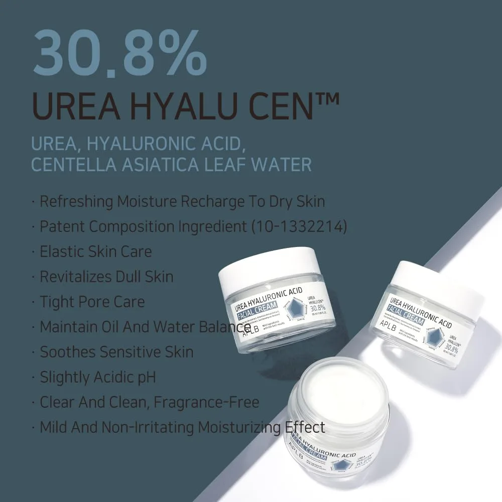 APLB UREA HYALURONIC ACID FACIAL CREAM 55ml 3
