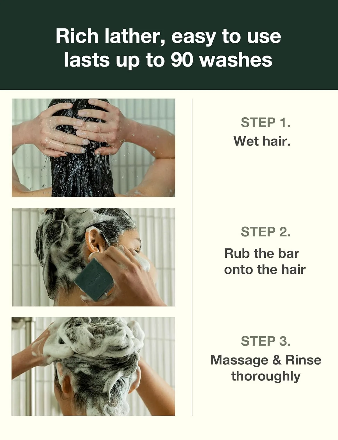 TOUN28 S21 Black Soybean + Charcoal Hair Soap 100g 6
