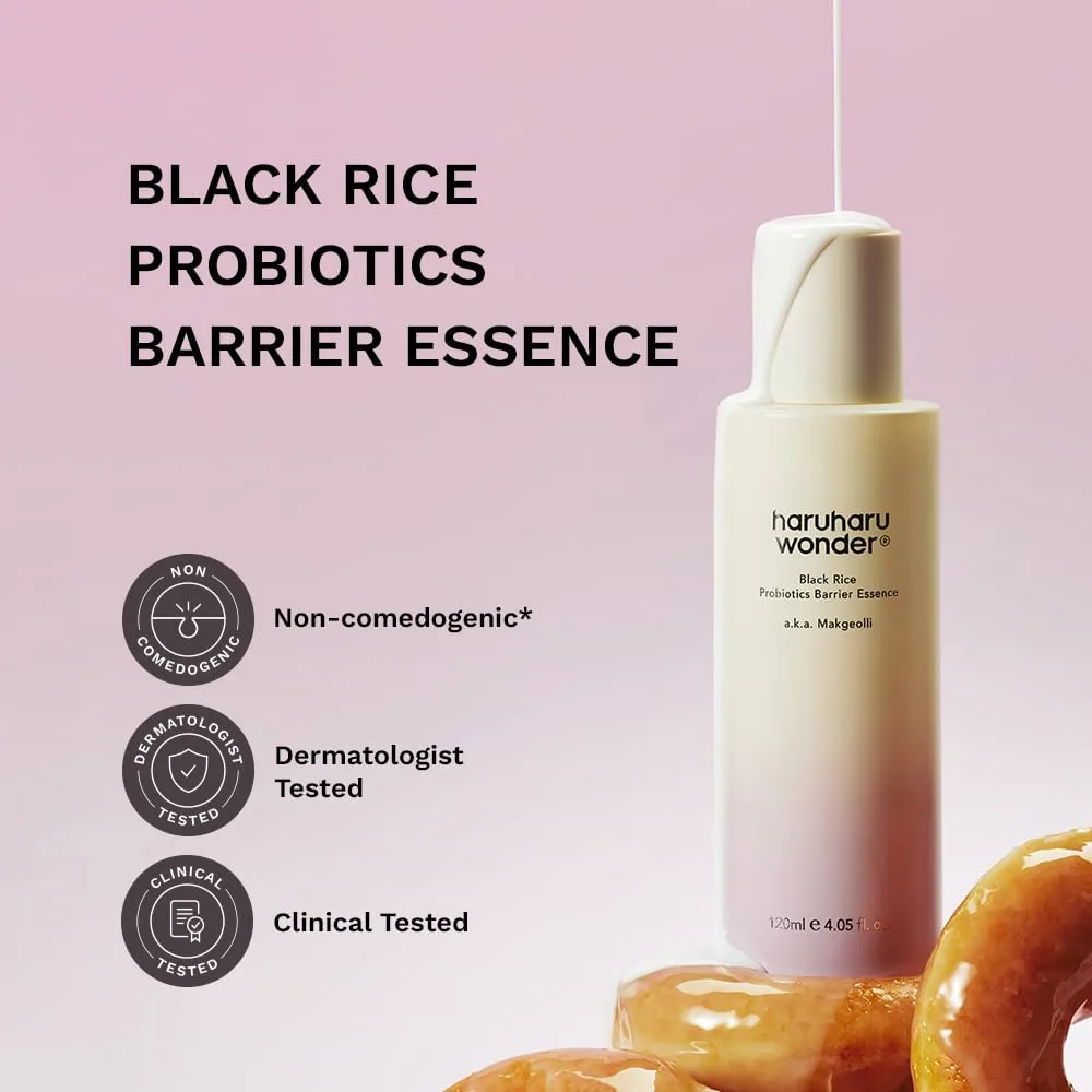 haruharu wonder Black Rice Probiotics Barrier Essence 120ml 2