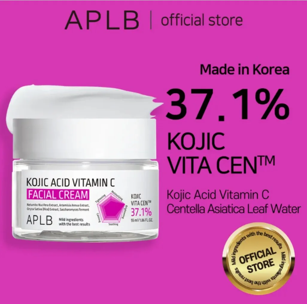 APLB KOJIC ACID VITAMIN C FACIAL CREAM 55ml 2