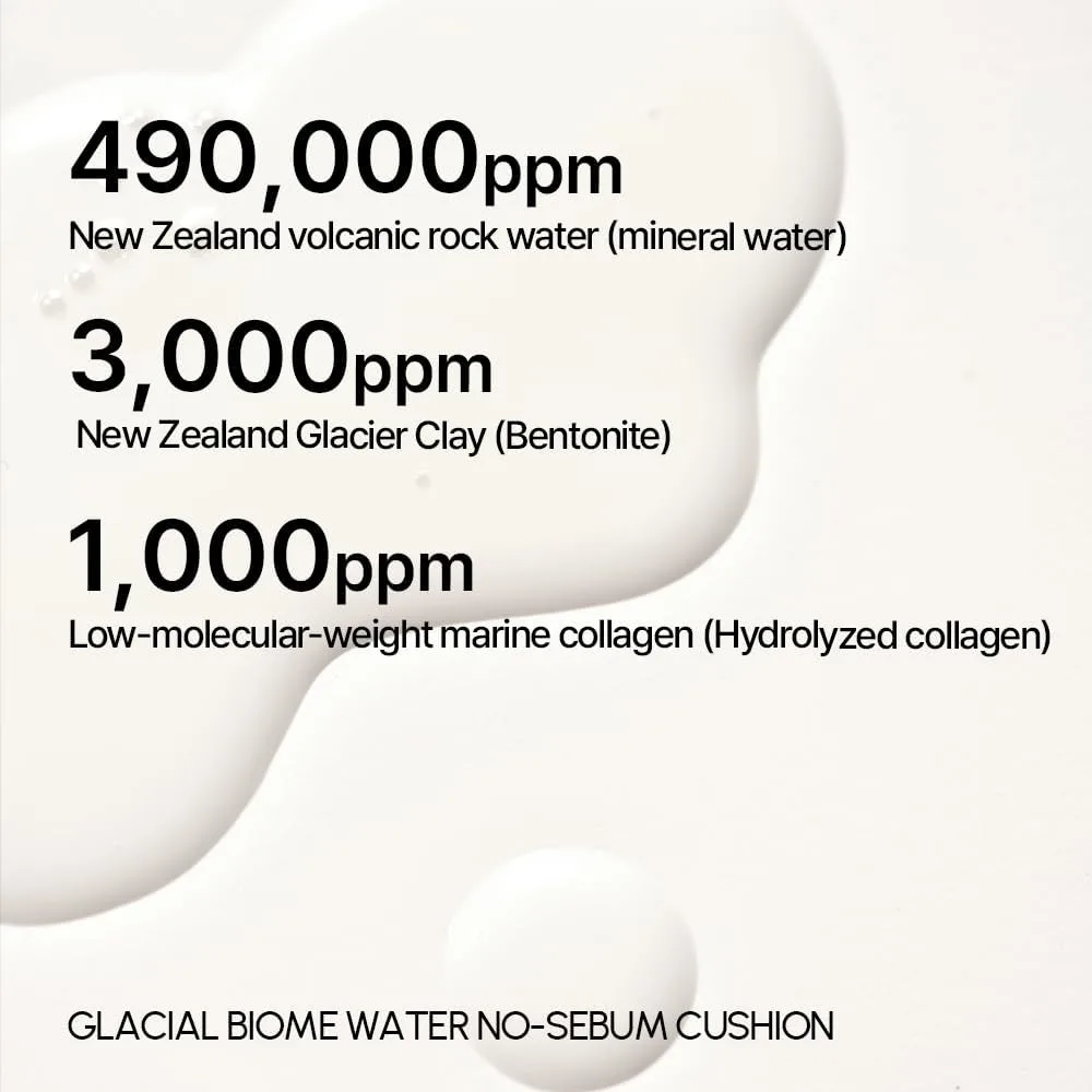 Parnell Glacial Biome Water No-Sebum Cushion 7