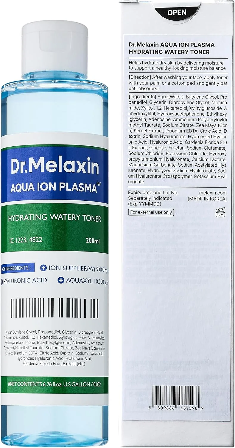 Dr.Melaxin Aqua Ion Plasma Water Toner 200ml 7
