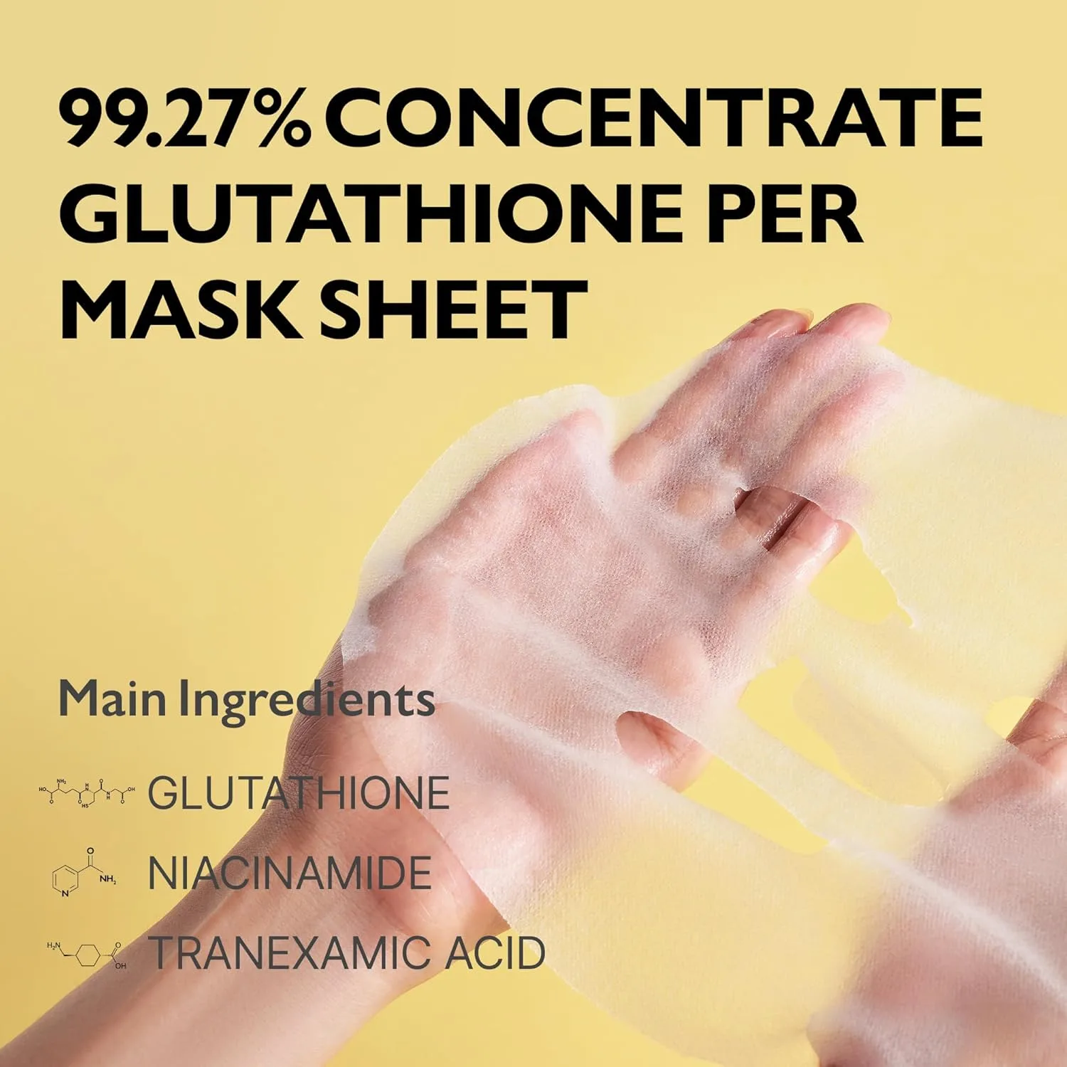 Genabelle Glutathione Brightening Ampoule Mask 5PCS 25ml 2