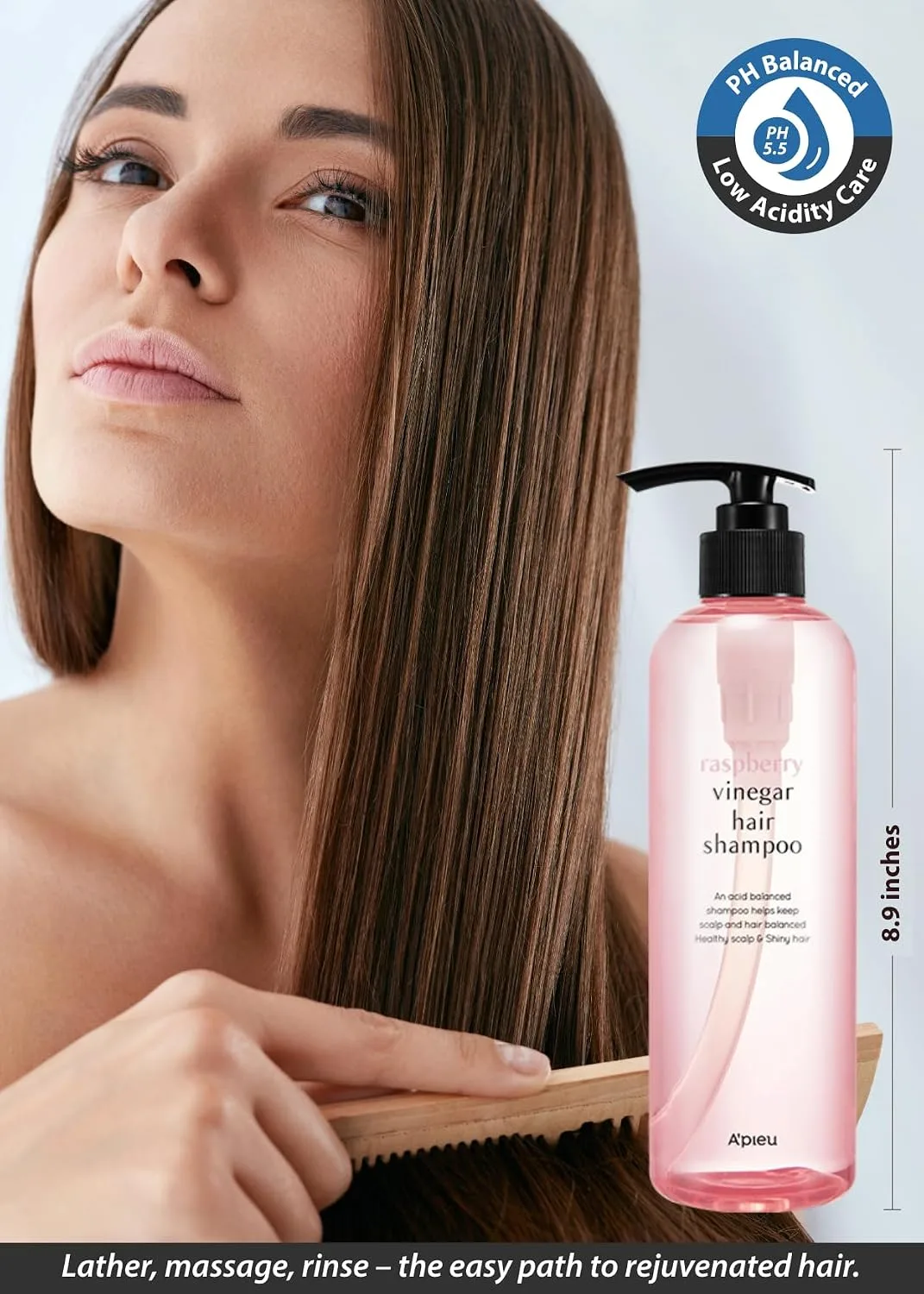 A'PIEU Raspberry Vinegar Hair Shampoo 500ml 6