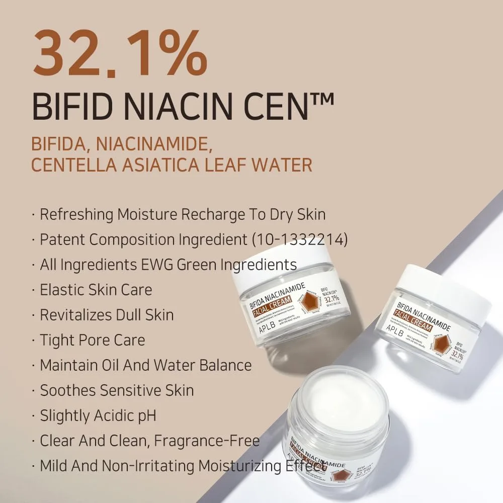APLB BIFIDA NIACINAMIDE FACIAL CREAM 55ml 3