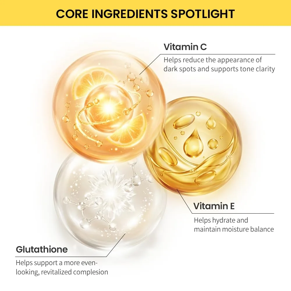 OOTD Dark Spot Vitamin C Serum Mask 1ea 6