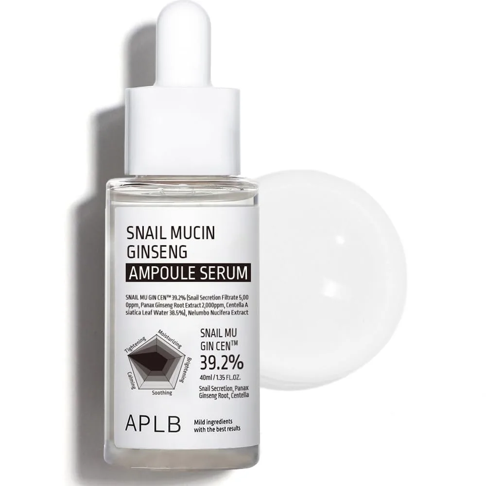 APLB SNAIL MUCIN GINSENG AMPOULE SERUM 40ml