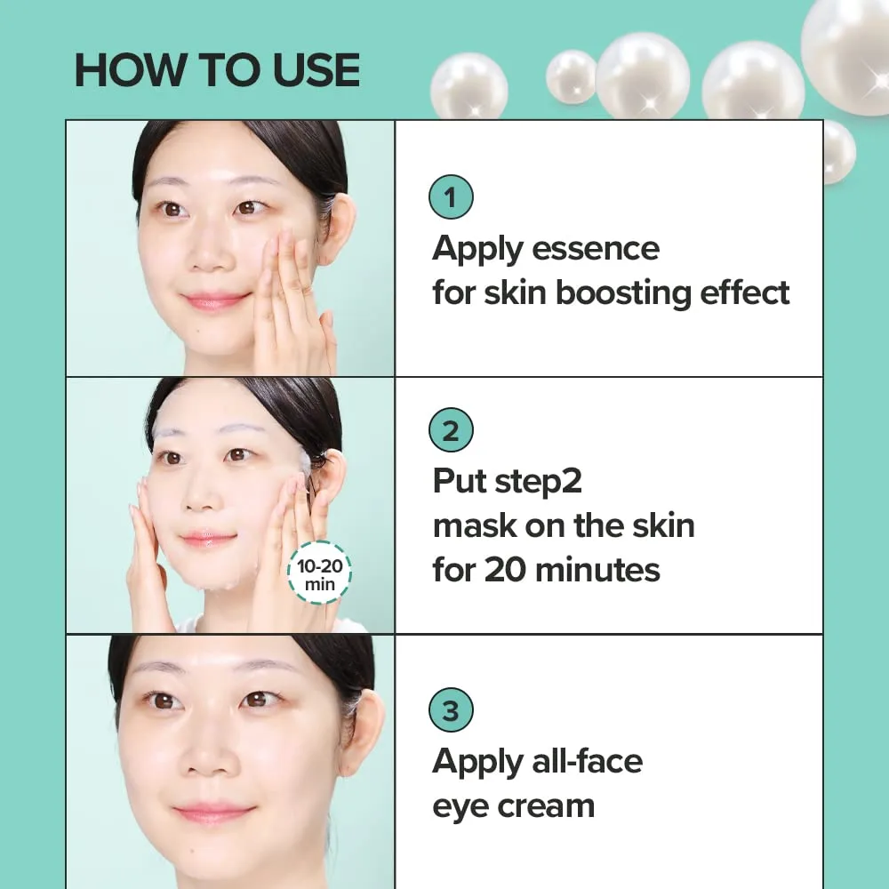 JMSOLUTION MARINE LUMINOUS PEARL DEEP MOISTURE MASK PLUS 1ea 4
