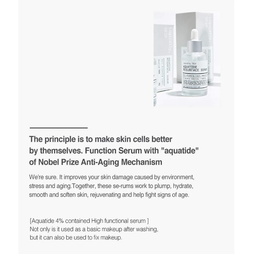 Logically, Skin Aquatide Resurface Serum 50ml 5