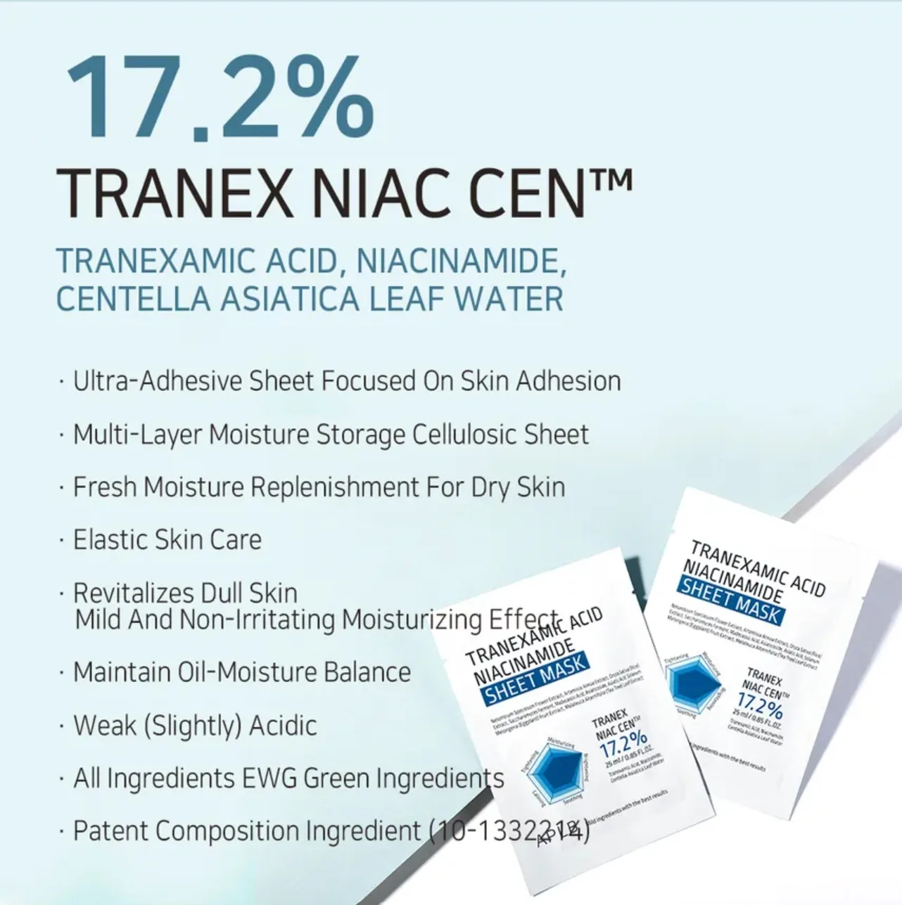 APLB TRANEXAMIC ACID NIACINAMIDE SHEET MASK 25ml 1ea 2