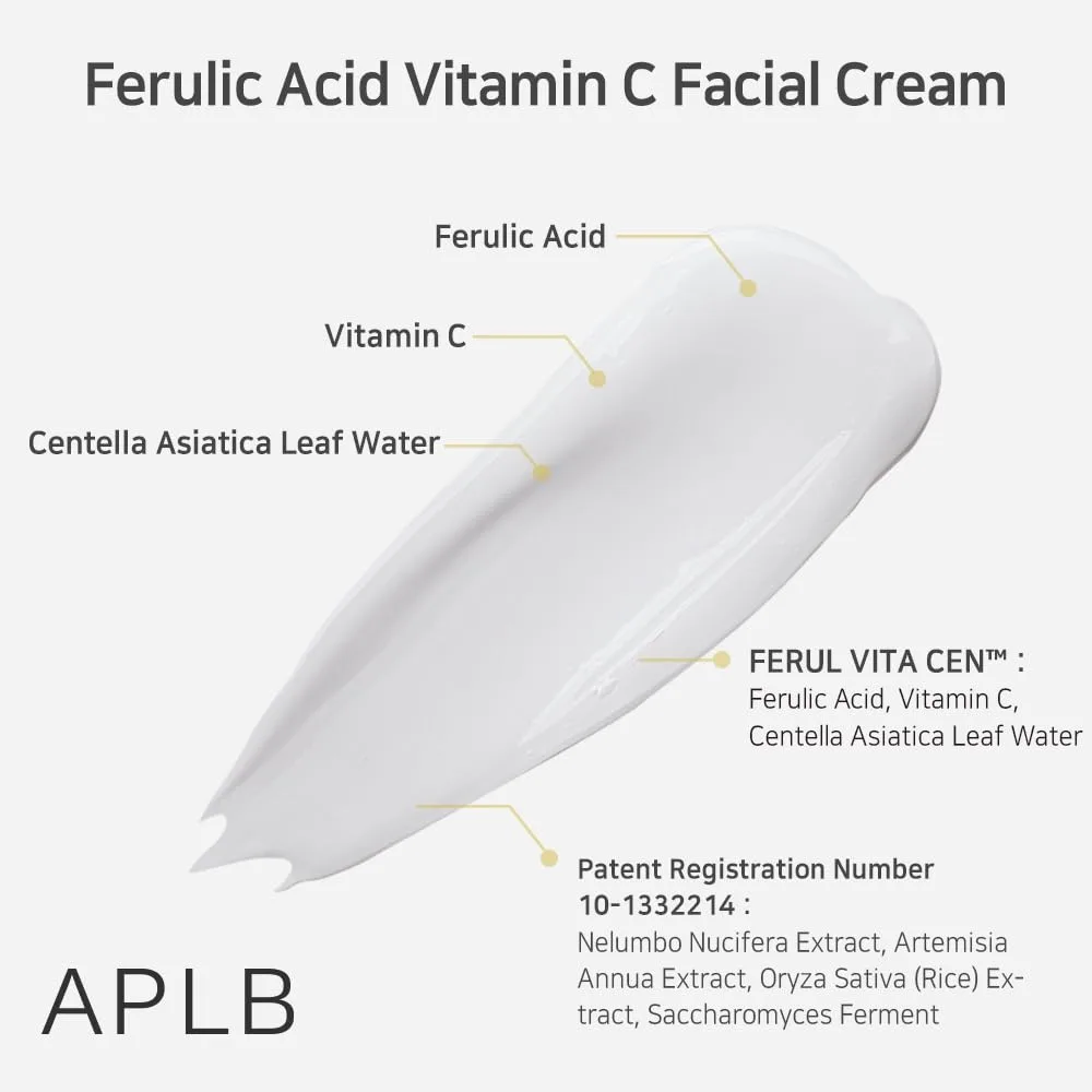 APLB FERULIC ACID VITAMIN C FACIAL CREAM 55ml 4