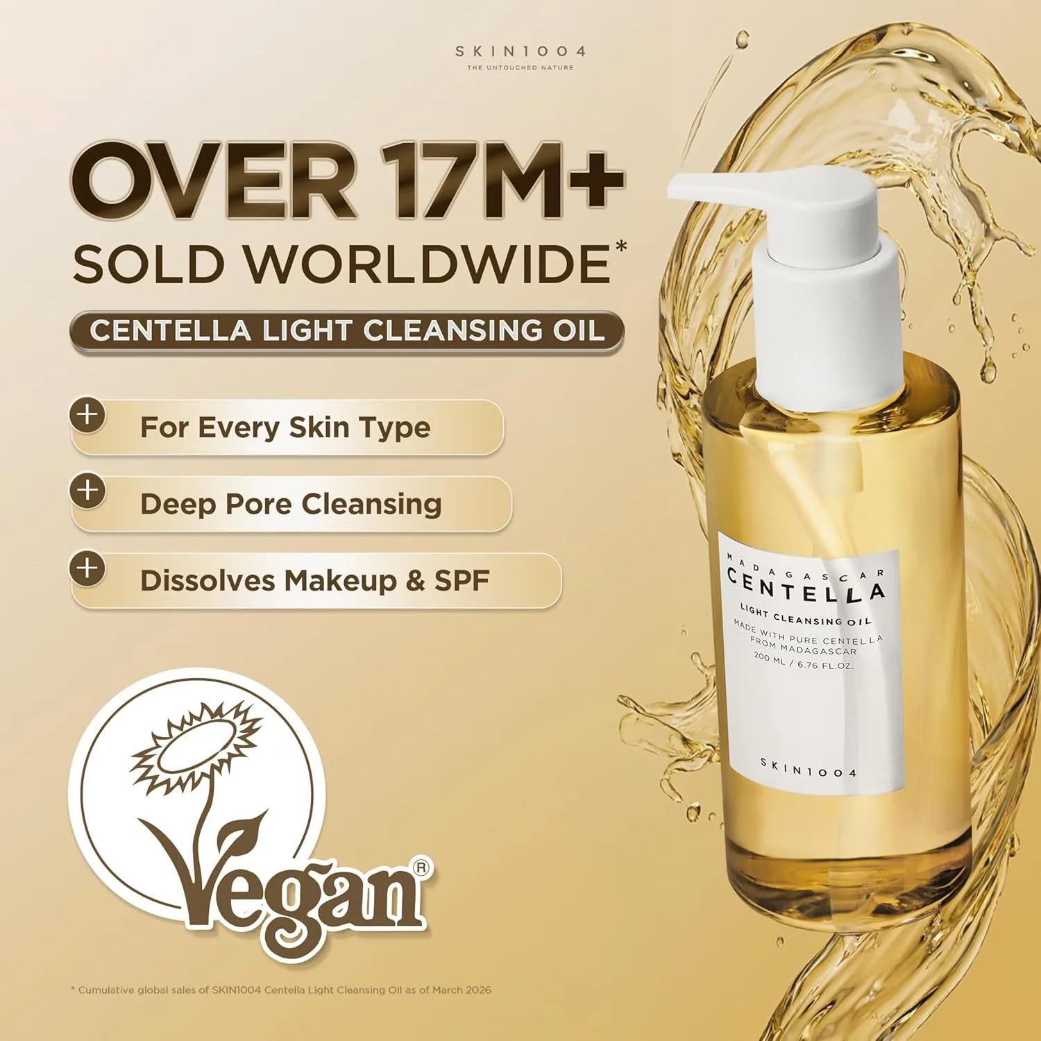 SKIN1004 Madagascar Centella Light Cleansing Oil 200ml 2
