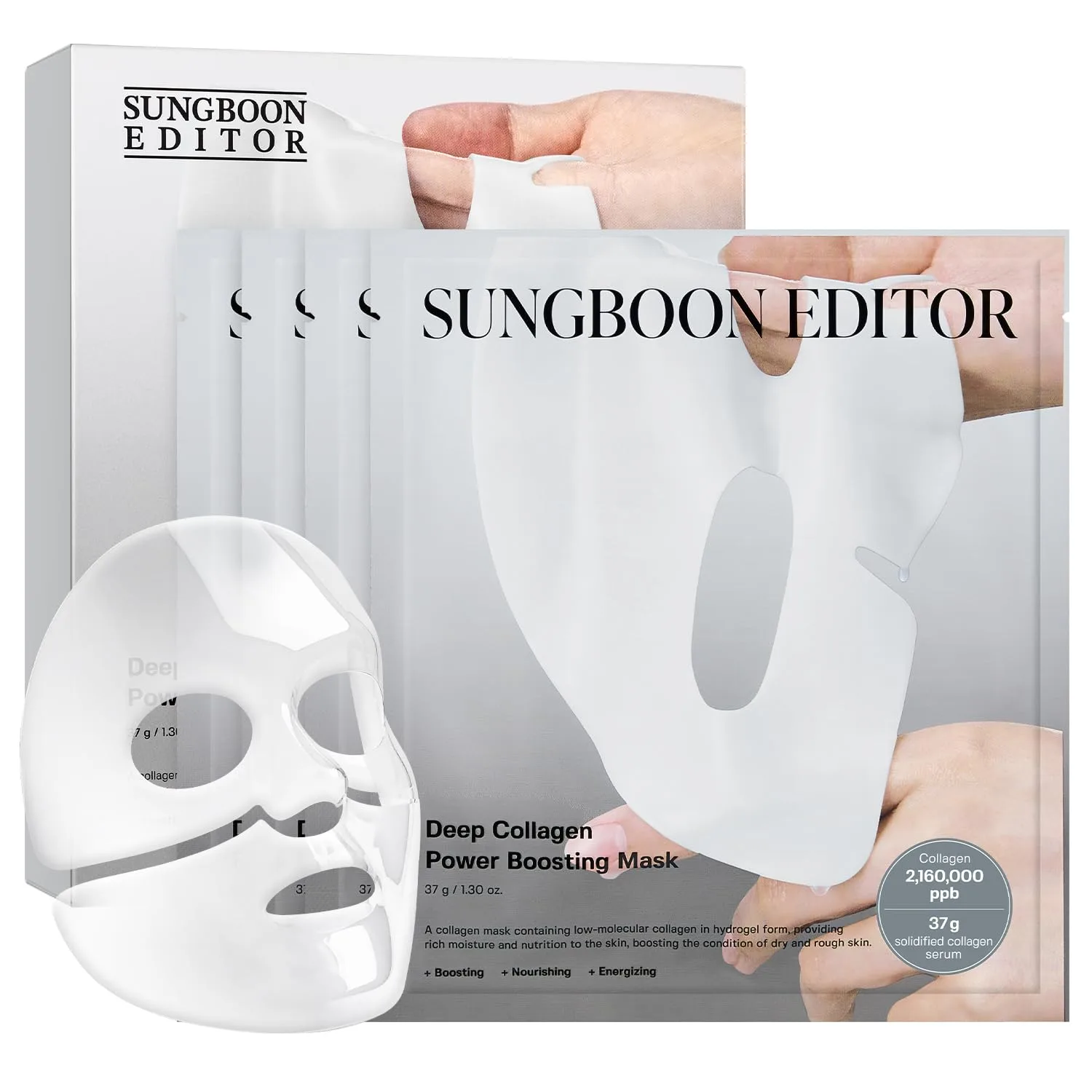 Sungboon Editor Deep Collagen Power Boosting Mask 37g*4ea