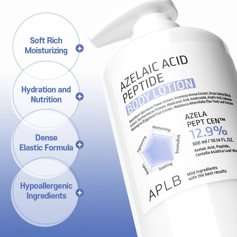 APLB AZELAIC ACID PEPTIDE BODY LOTION 10.14 fl oz (300ml) 6