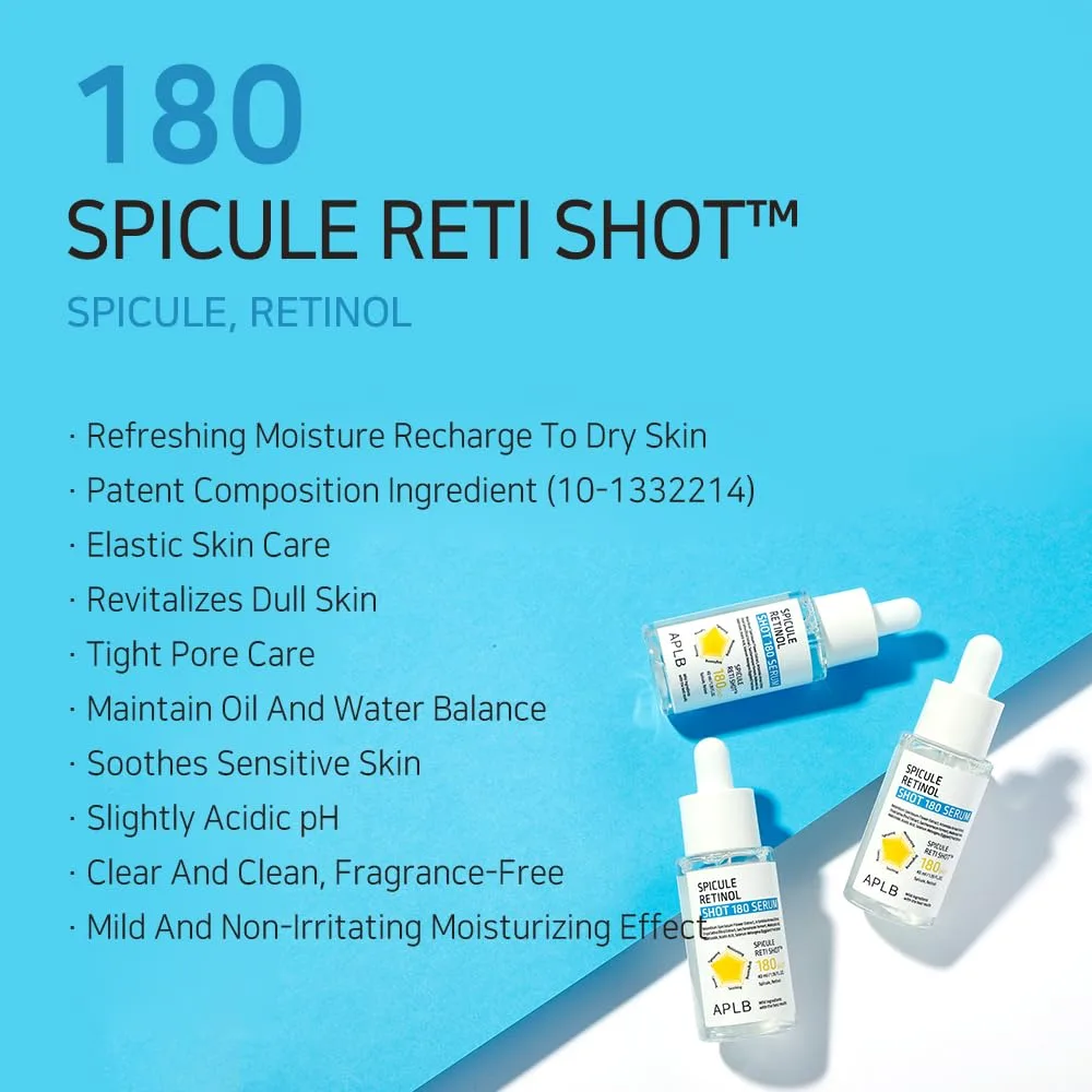APLB SPICULE RETINOL SHOT 180 SERUM 40ml 3