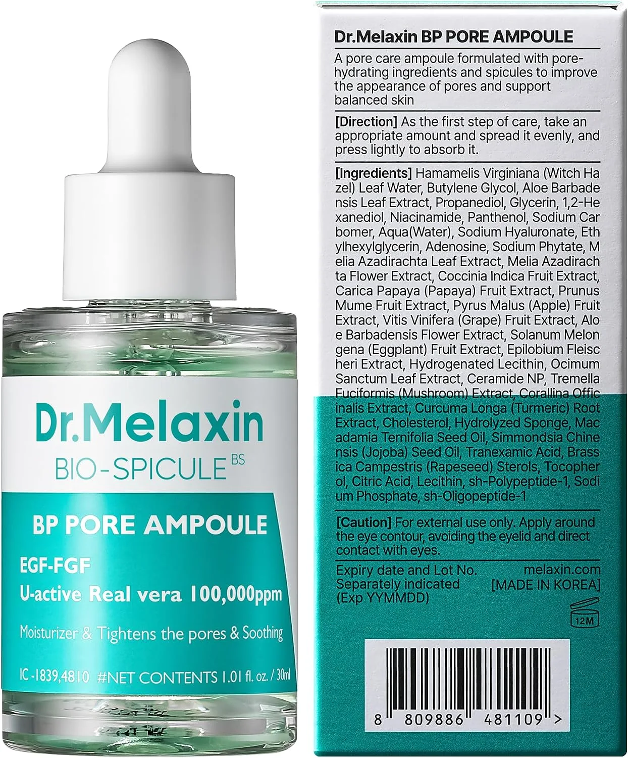 Dr.Melaxin BP Pore Ampoule 30ml 6