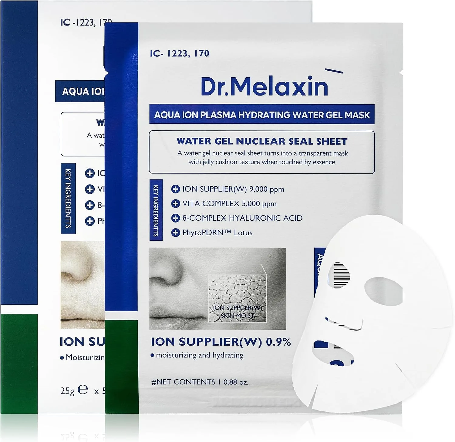 Dr.Melaxin Aqua Ion Plasma Water Gel Mask 1ea