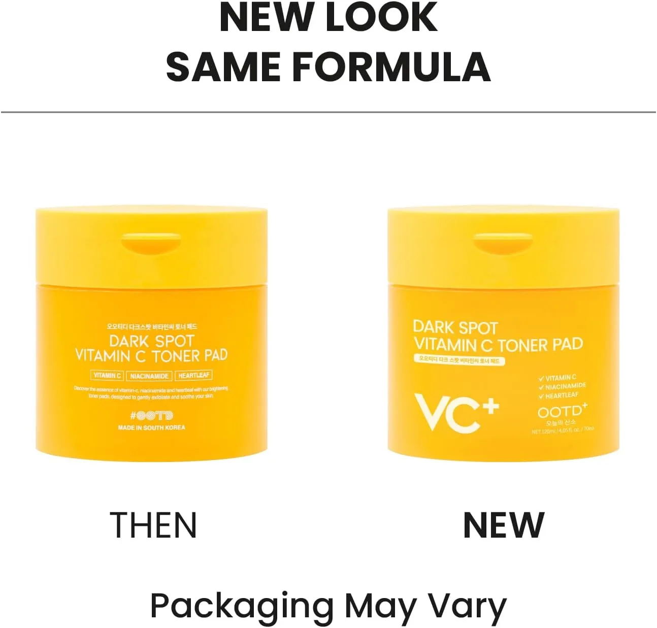 OOTD Dark Spot Vitamin C Toner Pad 120ml / 70pads 2