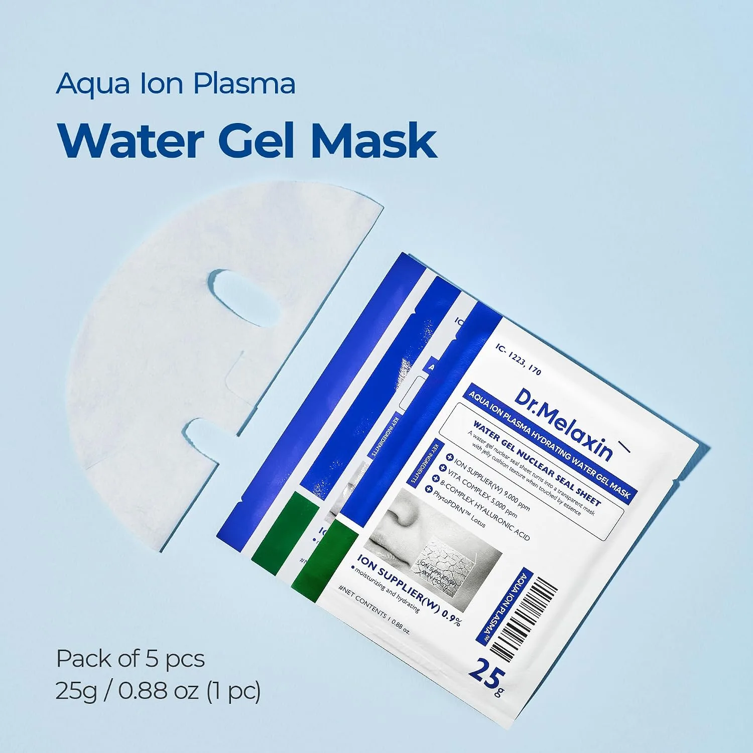 Dr.Melaxin Aqua Ion Plasma Water Gel Mask 1ea 2