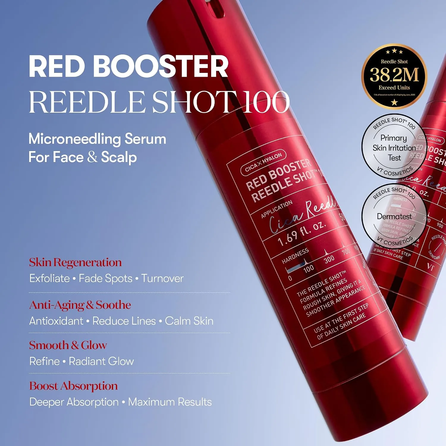 VT RED BOOSTER REEDLE SHOT 100 50ml 2