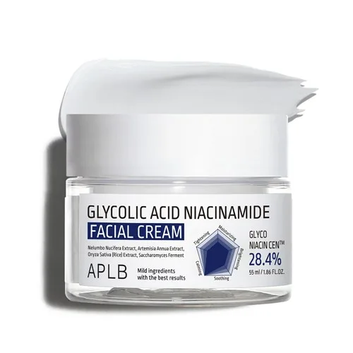 APLB Glycolic Acid Niacinamide Facial Cream 55ml