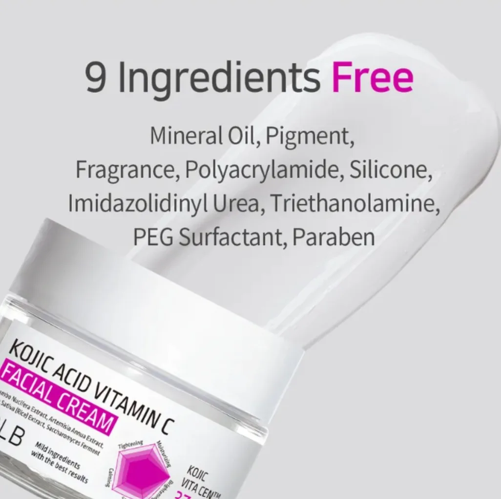 APLB KOJIC ACID VITAMIN C FACIAL CREAM 55ml 7