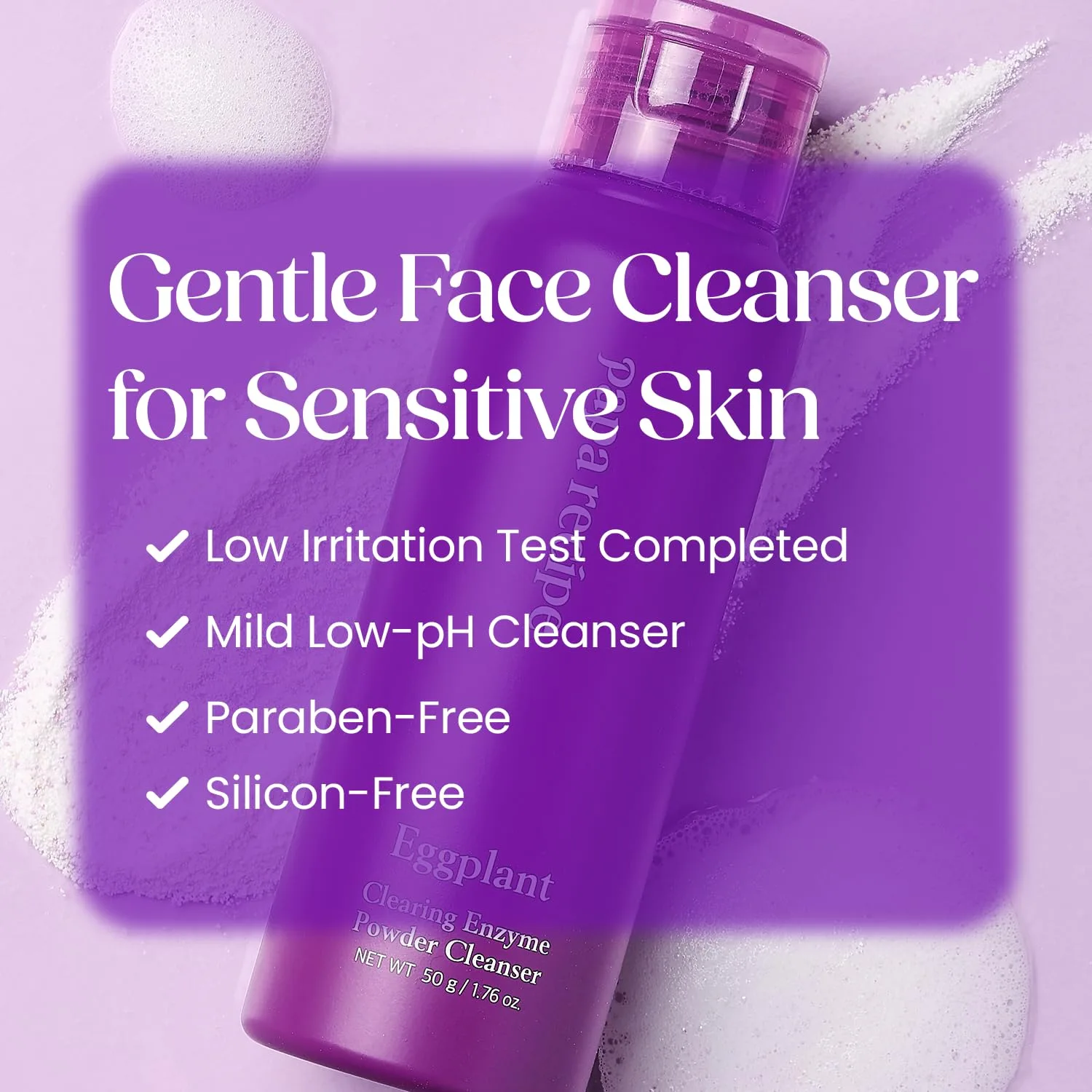 Papa Recipe Eggplant Clearing Pore Enzyme Powder Cleanser 50g 6