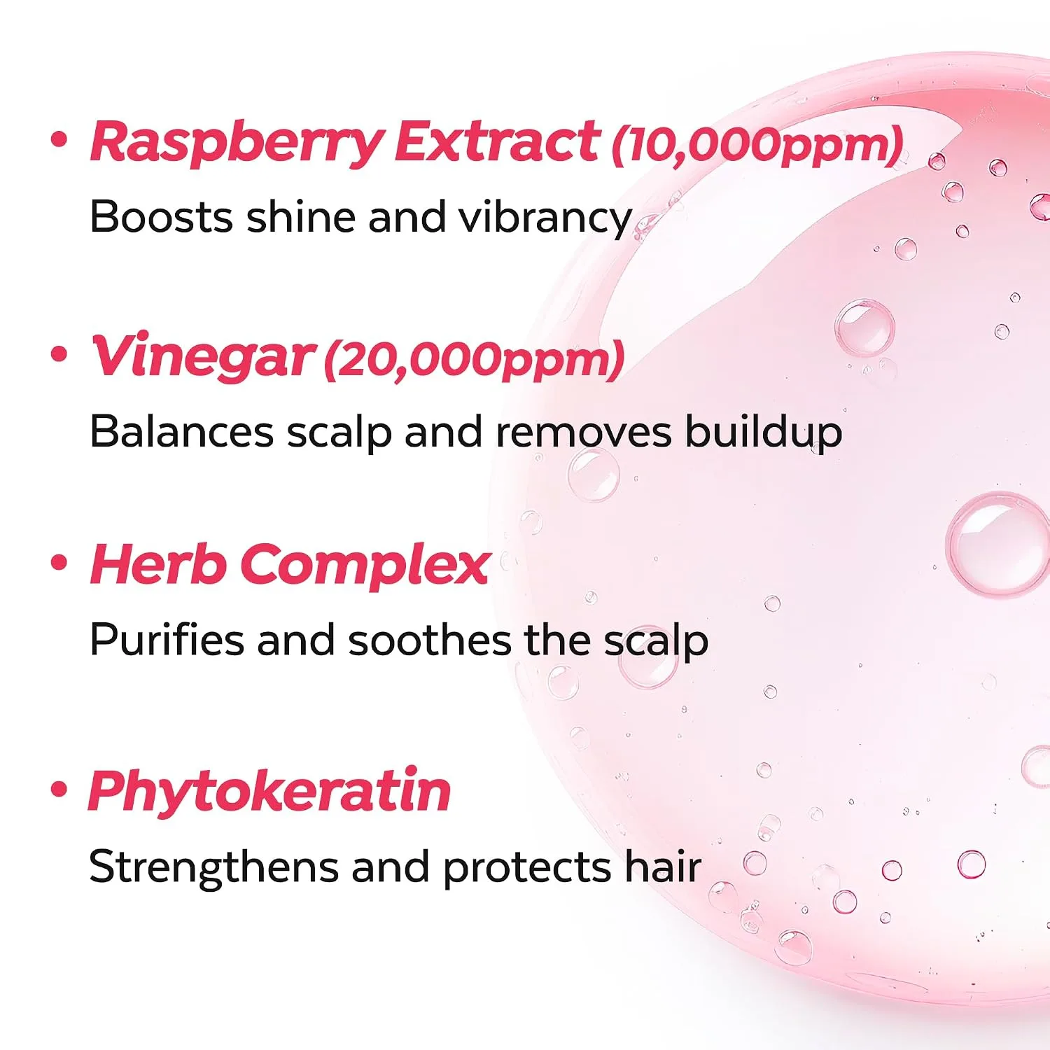 A'PIEU Raspberry Hair Vinegar 200ml 6
