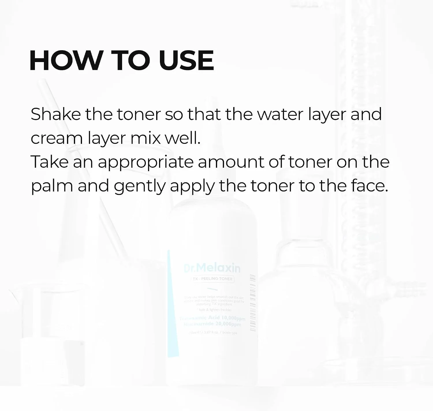 Dr.Melaxin TX Peeling Toner 150ml 6
