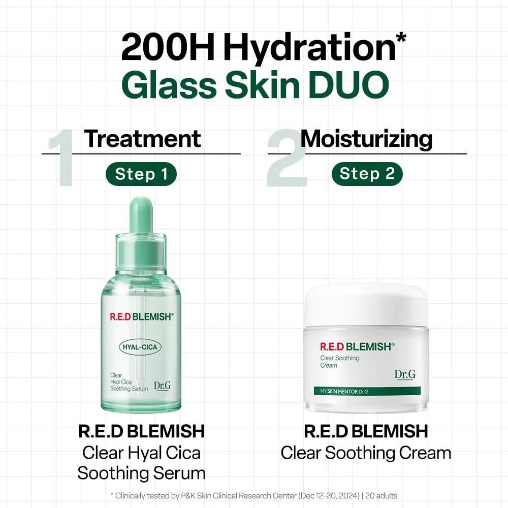 DR.G R.E.D BLEMISH CLEAR HYAL CICA SOOTHING SERUM 50ML 9