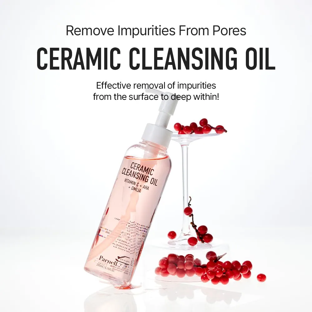 Parnell AHA OMIJA CERAMIC CLEANSING OIL 200ml 9