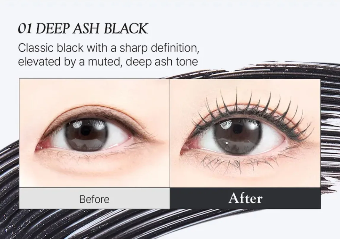 So Natural Super Fixx Slim Mascara, Deep Ash Black 7