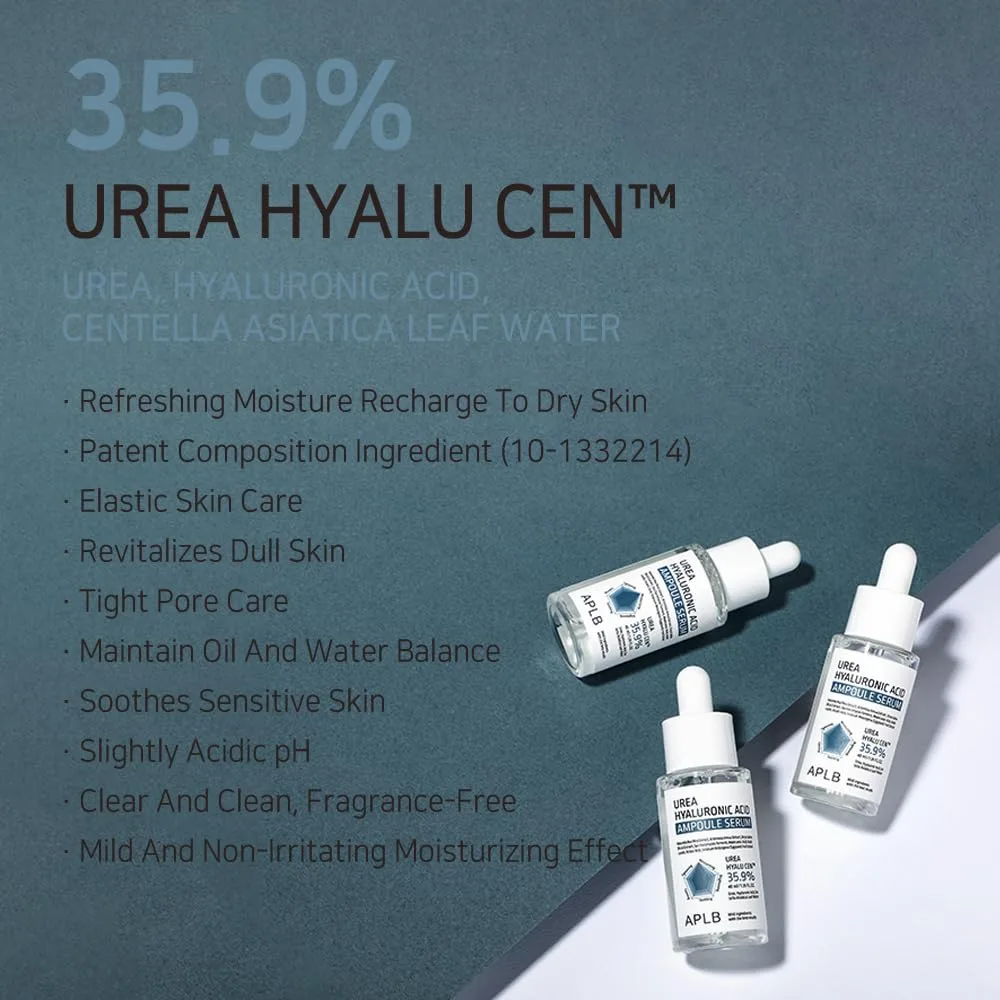 APLB UREA HYALURONIC ACID AMPOULE SERUM 40ml 3