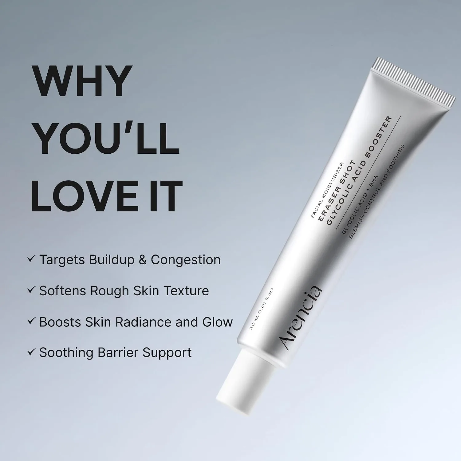 Arencia Eraser Shot Glycolic Acid Booster 30ml 3