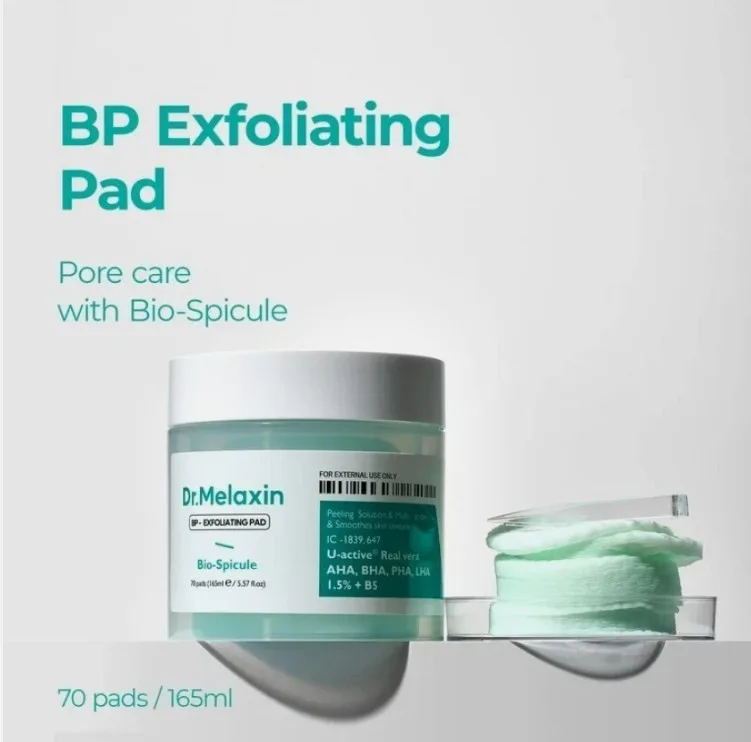 Dr.Melaxin BP Pore Exfoliating 165ml_70pads 6