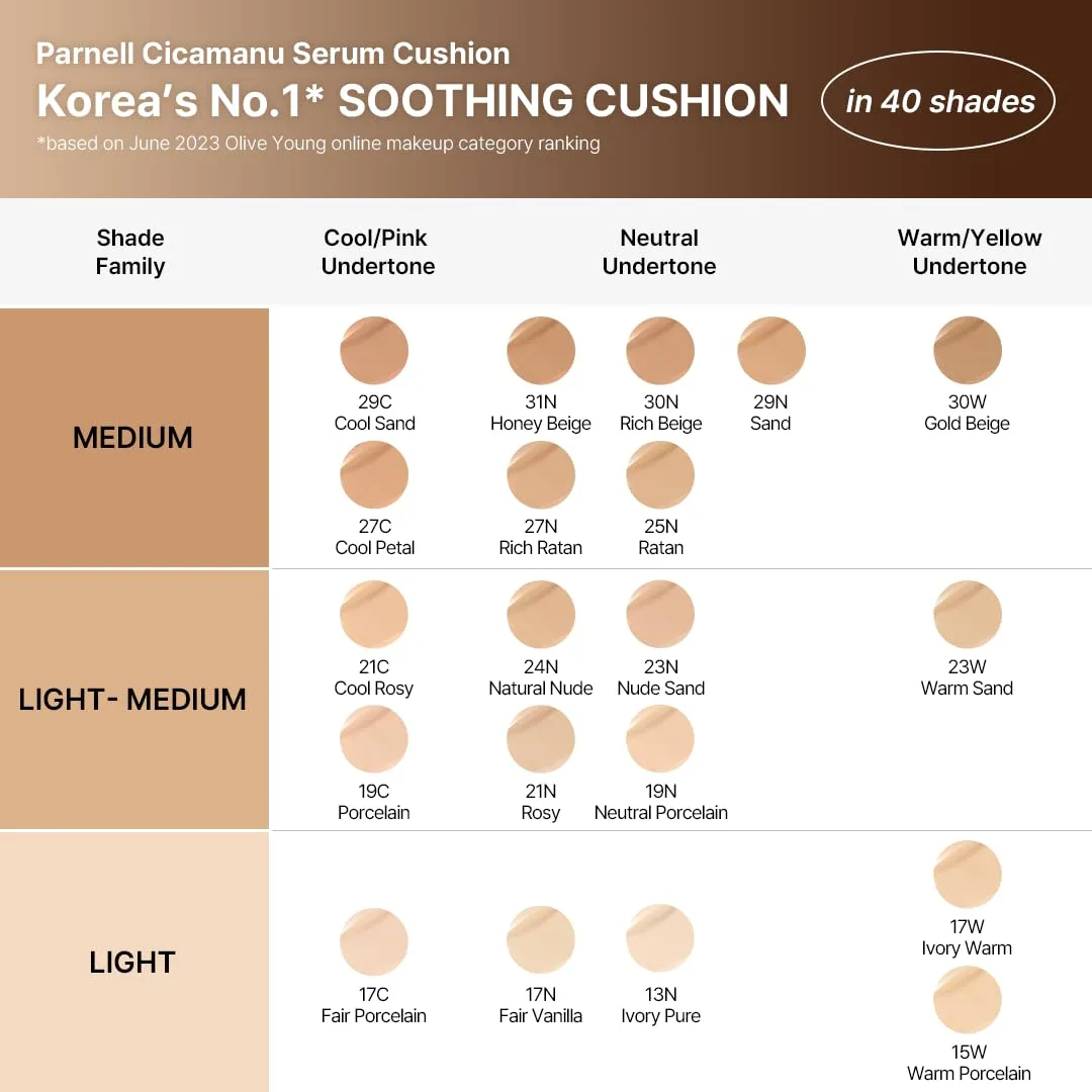 Parnell Cicamanu Serum Cushion 29C Cool Sand 2