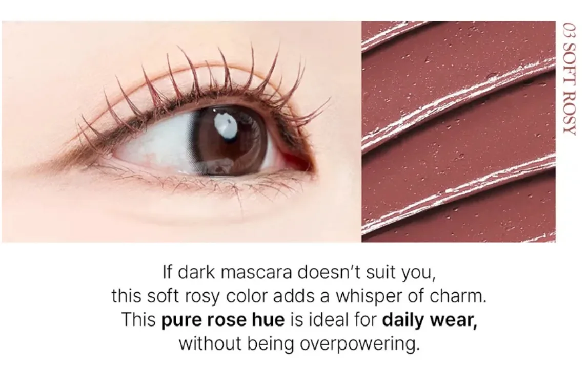 So Natural Super Fixx Slim Mascara, Soft Rosy 8